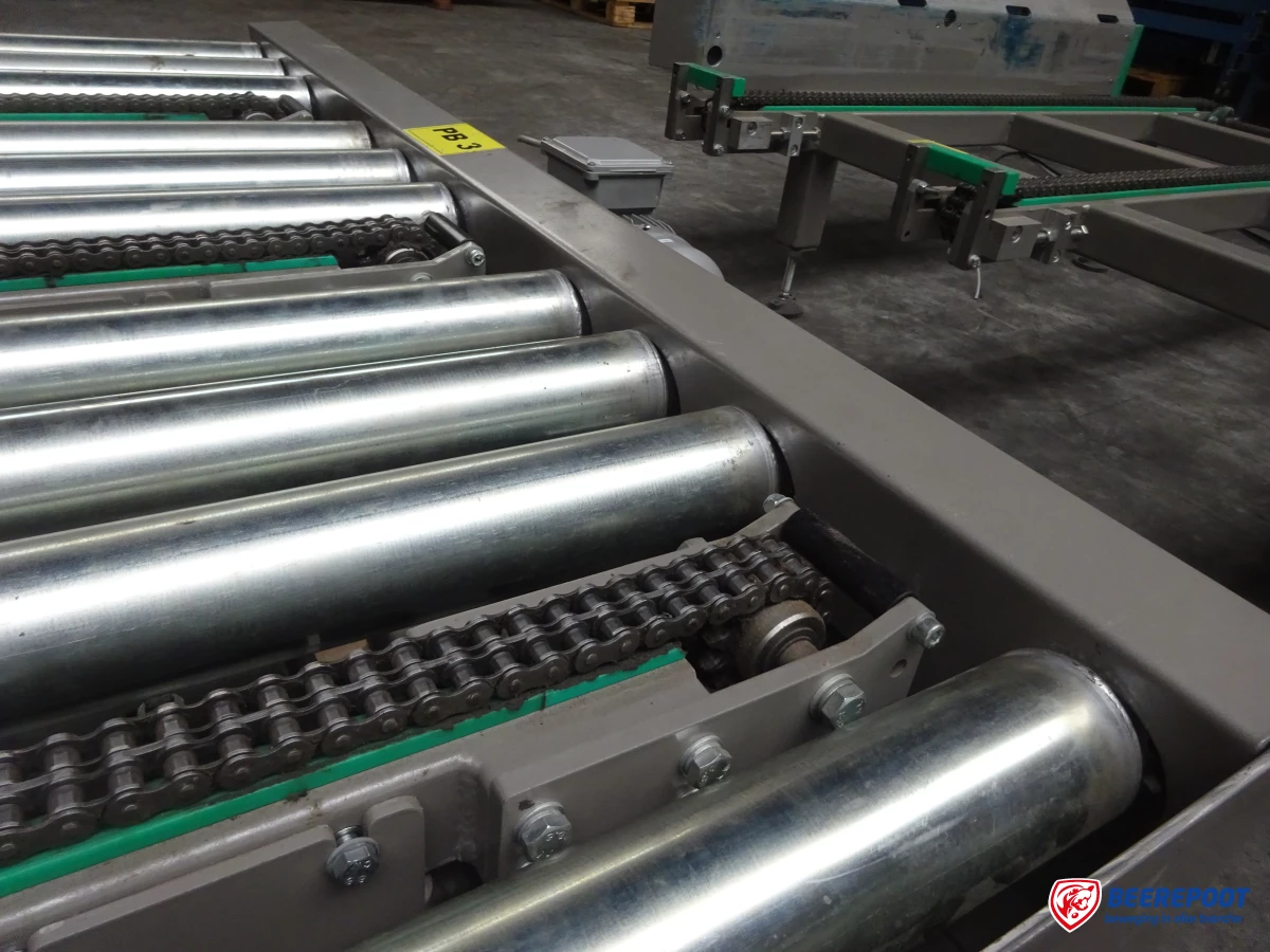 Rollenbaan-/kettingbaanwissels